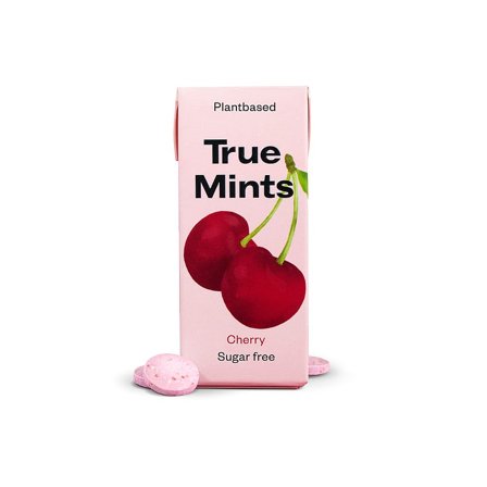 3 for 2 - True Gum True Mints Cherry Cherry, Helse & Madvarer, Snacks, Bolsjer & Pastiller