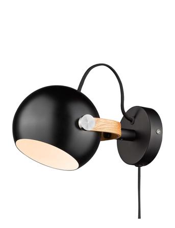 D.c Home Lighting Lamps Wall Lamps Svart Halo Design