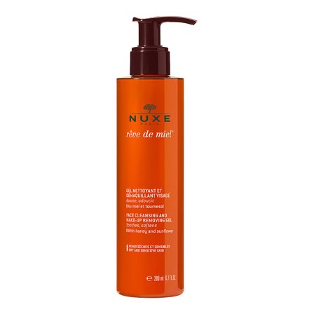 Nuxe Rêve de Miel Gentle Cleansing Gel Face 200 ml, Skincare, Renseprodukter, Rens & Vask