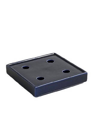 HAY Mattone Candleholder Dekoration Blå W18,5 x L18,5 H4