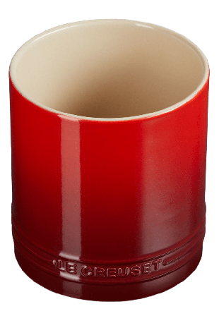 Le Creuset Signature Stengods Bestick- Och Redskapskruka 1.1L Cerise Köksredskap Röd 1,1 L