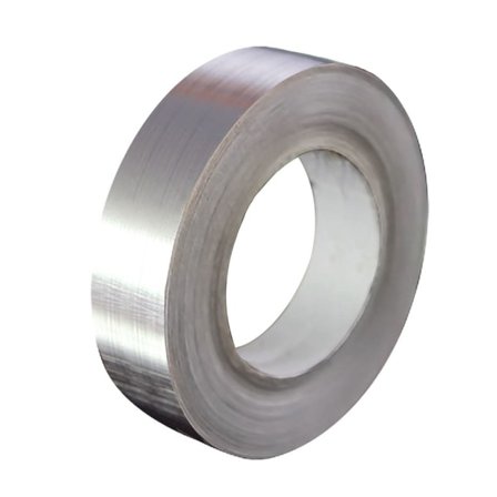 Dekorativ tejp för kakel, 50 m/rulle, silver, 0,8 cm bredd silver