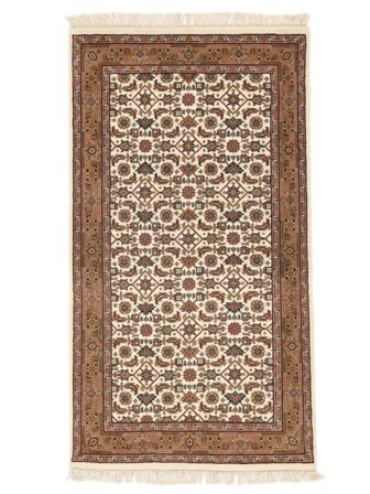 Oriental Bidjar Indo Rug 91X163 Brown/Beige Wool, India