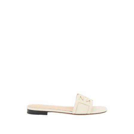 Bally, peoni slides Biały, Kobieta, Rozmiar: 36 EU