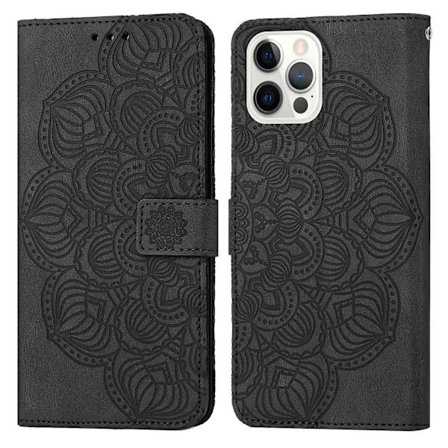Mandala präglat case till iPhone 15 Pro Max