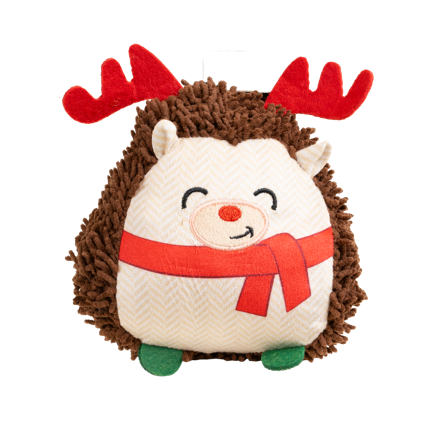 Pritax - Julelek Nicolas, 11,5x10x4,5cm, flerfarget - Hund - Hundeleker & spill - Myke leker - ZOO.no