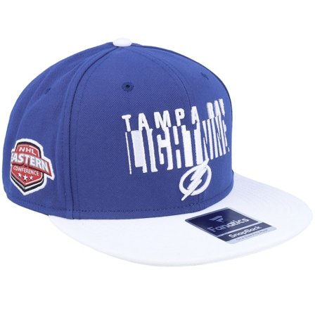 Fanatics - NHL Blå snapback Kasket - Tampa Bay Lightning Blue/White Snapback @ Hatstore