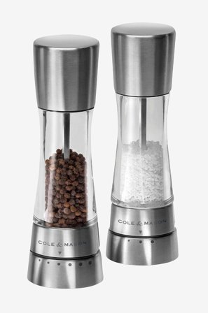 Cole & Mason - Kvarnset Derwent - Silver - Kryddkvarnar & mortlar - Från Homeroom