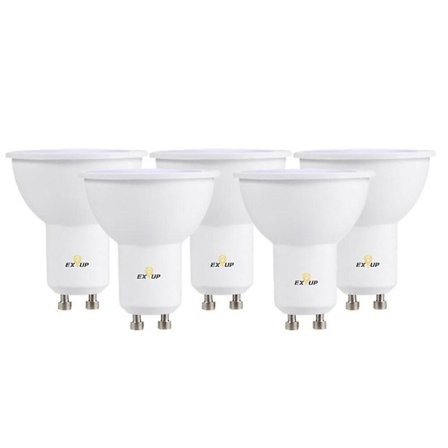 5-pack 9W LED-spotlight 700Lm GU10 MR11 12 LED-pärlor