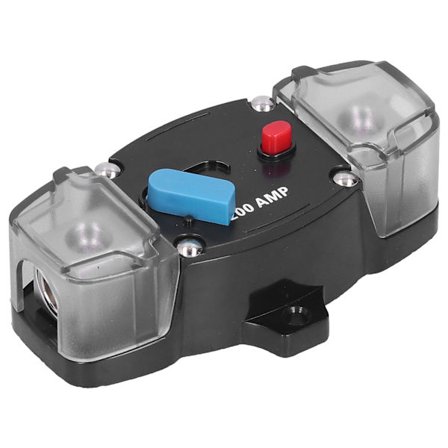 200A Automatisk Kretsbryter Sikring Tilbakestilling for Båter Lastebiler Busser RV ATV Vinsjer Marine DC Lydforsterkersystem