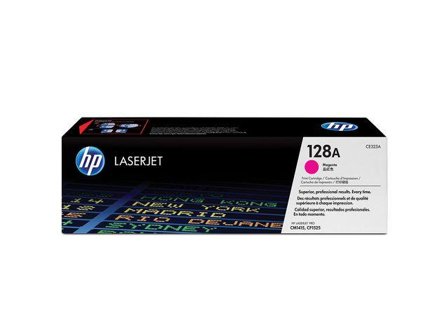 HP 128A - magenta - original - LaserJet - tonerpatron (CE323A)