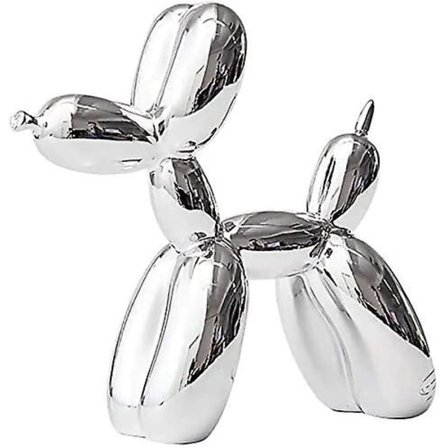 Harpiks Hundestatue Ballon Hundeskulptur Moderne Dekoration Til Stue Og Kontor