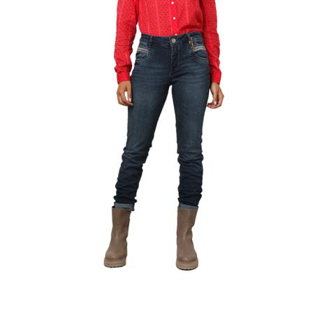 MOS Mosh Naomi Cool Jeans 401 , Blauw , Dames , Maat: W29