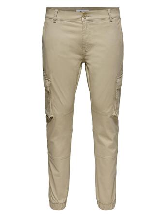 Onscam Stage Cargo Cuff Life 6687 Noos ONLY & SONS Beige