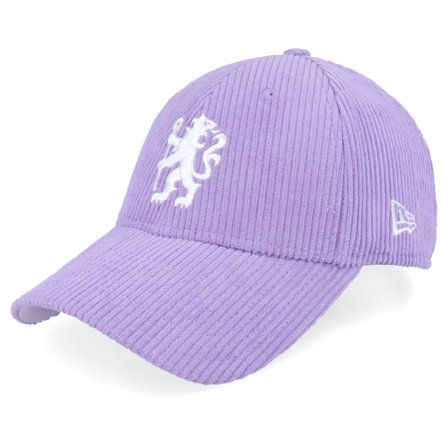 New Era - Football Purple adjustable Czapka Z Daszkiem - Chelsea Corduroy 9FORTY Purple/White Adjustable @ Hatstore