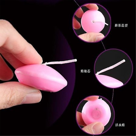 10 st Osvenska Små Flytande Ljus Festdekoration