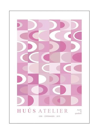 Poster & Frame Archi-Arancione - Multi/patterned - 50X70CM