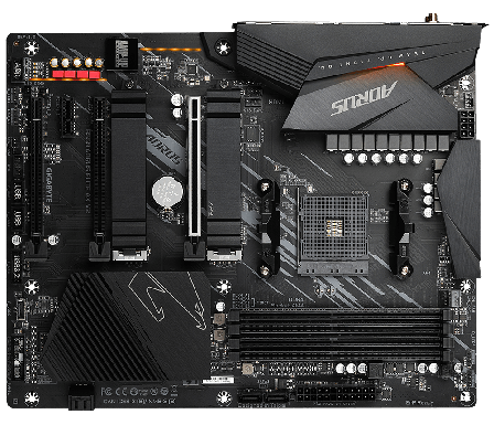 Gigabyte B550 AORUS ELITE AX V2, ATX, AM4, Wi-Fi 6, 2.5GbE LAN, 4x DDR4, 2x M.2, PCIe 4.0 x16, 6x SATA3, 1x Front USB-C, 2x USB3.1, 5x USB3.0