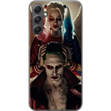 Yhteensopiva Puhelinkuori Samsung Galaxy A16 5G Jokeri ja Harley Quinn DC Comics Suicide Squad juliste retro sarjakuva roistot pariskunta elokuva fani