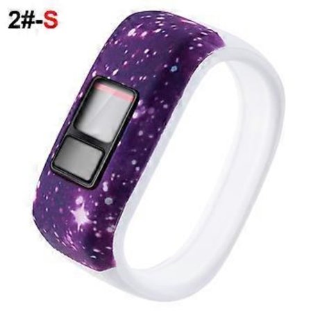 9 färger Mjukt armbandshållare för Garmin VivoFit JR för Garmin VivoFit JR2 Vivofit (Färg 2)