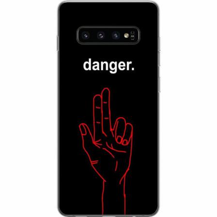 Samsung Galaxy S10 Mjukt Skal - Stranger Things