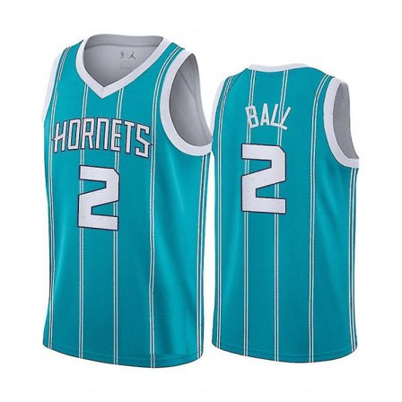 IC Ny sesong Charlotte Hornets LaMelo Ball Jersey Sportstrøye CNMR M