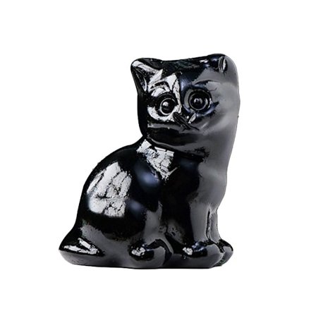 Naturlig krystal kattefigur Fortune Cat Statue 4 4