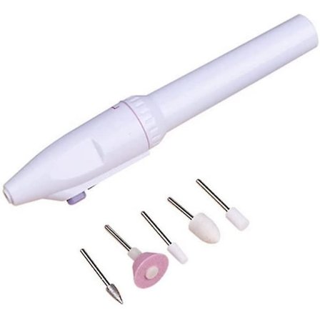 Profesjonelt Elektrisk Manikyr Pedikyr Neglefilsett Bærbar Mini Negleborr System Manikyr Polering Form Verktøy
