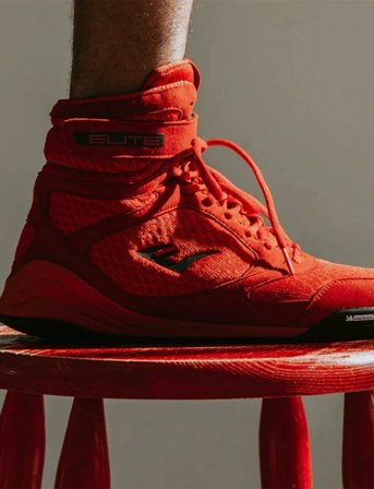 EVERLAST Elite 2 Boxing Shoes - Red - 41