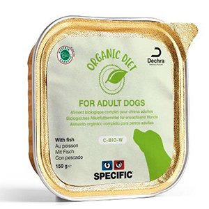 Specific C-BIO-W Organic Vådfoder til Hund med Fisk, 5x150g