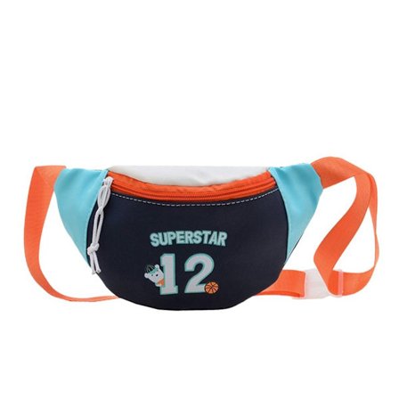 Brystveske for barn Fanny Pack SVART