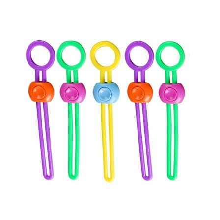 Tätningsklämmor Spännlinor 5 STK-MIX FÄRG 5 STK-MIX FÄRG