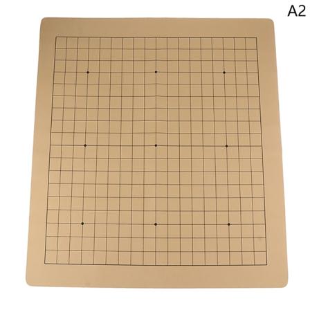 PU Leather Go Game Skakbrætbrætspil til 2,2 cm stykker One S 53X61CM