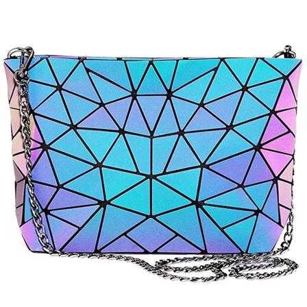 Tyylikäs muoti geometrinen naisten käsilaukku, ainutlaatuinen keskikokoinen, ZQKLA