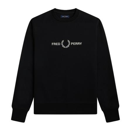 Fred Perry, Sweatshirts Zwart, Heren, Maat:L