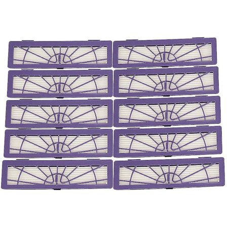 10 st Hepa-filter för Neato Botvac D / Connected Series D7 D80 D85