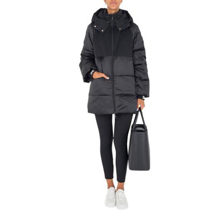 Elisabetta Franchi, Winter Jackets Czarny, Kobieta, Rozmiar: S