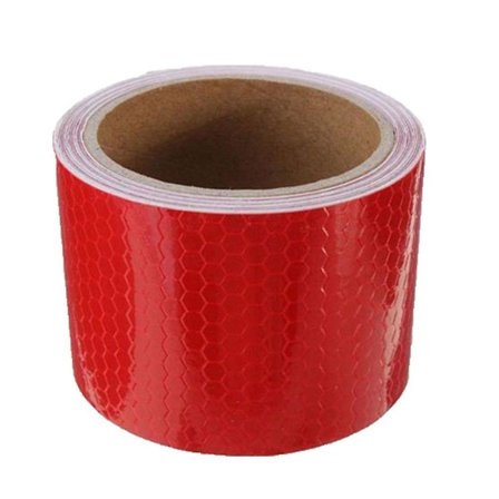 Sikkerhedstrafik Bil Lastbil Advarselsstrimmel Natreflekterende Mærkat Klæbebånd