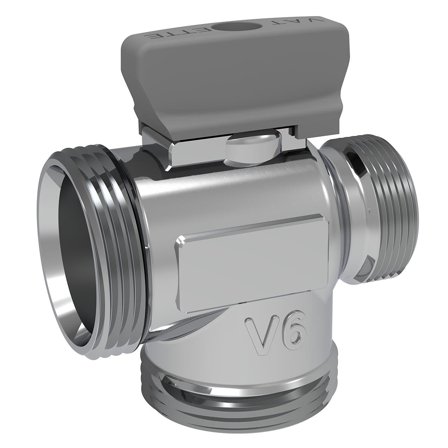 Vatette FG079115108 T-kulventil 22x22x15 mm, Installation