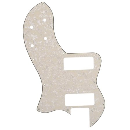 Elektrisk guitar pickguard plekterbeskyttelse musikinstrument tilbehør til TL (perlehvid)