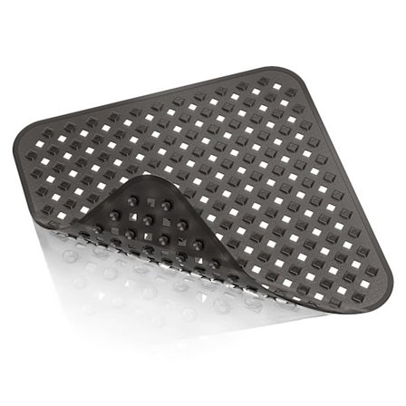 Neliömäinen suihkumatto, liukumaton, hometta hylkivä - 53 x 53 cm suihkumatto