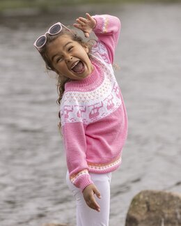 Tröja Helikopter Rosa