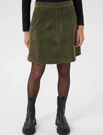 Part Two Lingspw Sk - Khaki green - 34