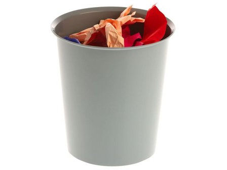 Papperskorg 2000 18 L grå - Lyreco - Kontorsmaterial - Till skrivbordet - Papperskorgar