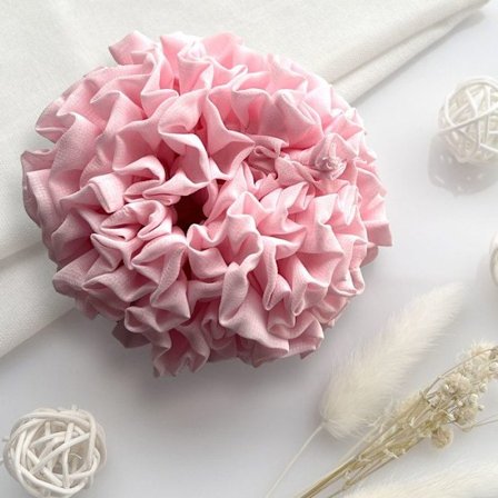 Chouchou Maxi - AVIZAR - Luftig Mousseline - Färg Rosa - För Kvinna - Optimal Komfort