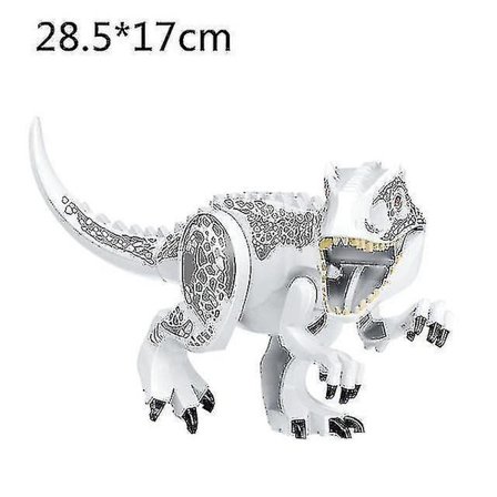 Beculertyjurassic Dinosaur World Series Building Blocks Triceratops Indominus Rex Big Shot | Building Blocks