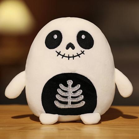 Halloween-kurpitsa tyyny plussilelu t ytetty nukke, 20cm s p kurpitsa tyyny plussilelu nukke Halloween pehmolelu Skeleton Monster