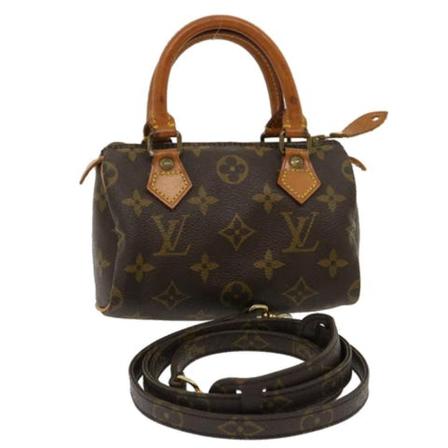 Louis Vuitton Vintage, Pre-owned Speedy Bruin, Dames, Maat:ONE Size,leer