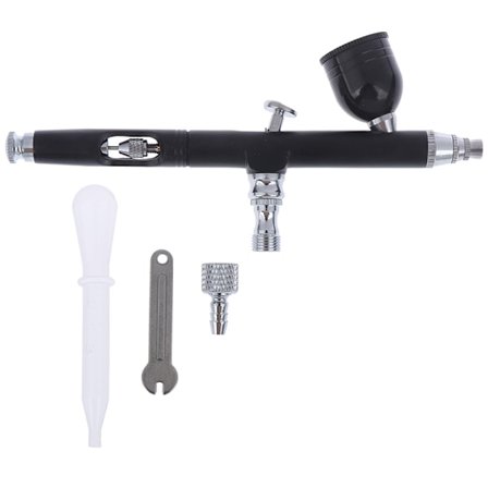 Dual Action Gravity Feed 0,3 mm Spray Airbrush Nail Art Paint