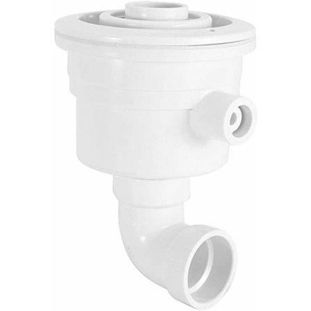 Svømmebasseng Boble Jet Akvarium Spa Vannparker Retur Jet Montering Erstatning Hvit